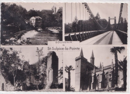 E19-81) SAINT SULPICE LA POINTE (TARN) SOUVENIR - ( MULTIVUES - OBLITERATION DE 1952 - 2 SCANS ) - Saint Sulpice