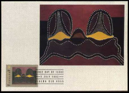 Australië  - Aboriginal Art - MK -  - Maximum Cards