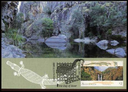 Australië  - Twin Falls, Kakadu - MK -  - Maximumkaarten