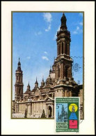  Spanje - MK - Basilica Del Pilar - Zaragoza - Tarjetas Máxima
