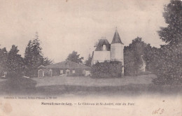 E17-85) MAREUIL SUR LE LAY (VENDEE) LE CHATEAU DE SAINT ANDRE - COTE DU PARC - EDIT. L. AAMIAUD -  EN 1904  - Mareuil Sur Lay Dissais