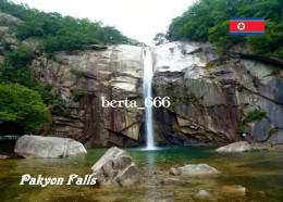 North Korea Pakyon Falls New Postcard - Corée Du Nord