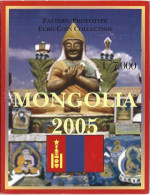 MONGOLIE . SERIE EUROS 2005 . ESSAIS . - Private Proofs / Unofficial