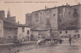 F5-54) ENVIRONS DE PONT A MOUSSON - DIEULOUARD - ANCIEN CHATEAU FORT CONSTRUIT VERS 997 - ANIMEE - ( 2 SCANS  ) - Dieulouard