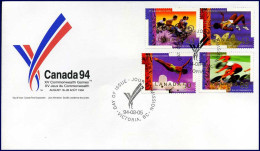 Canada - FDC - Commonwealth Games  -  05-08-1994                            - 1991-2000