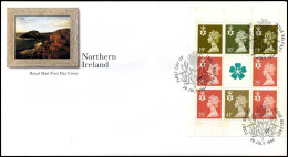 Groot-Brittannië - FDC - Definitives Northern Ireland                      - 1991-2000 Decimal Issues