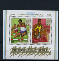 Burundi - BL26, Olympische Spelen Mexico - MNH - Ungebraucht