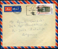 Cover From Zimbabwe To Belgium, Airmail - Zimbabwe (1980-...)