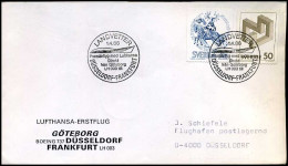 First Flight Göteborg-Frankfurt - Storia Postale