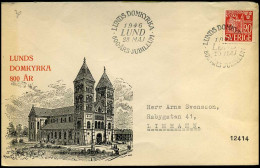 Swedish Cover , Lunds Domkyrka 800 Years - Lettres & Documents