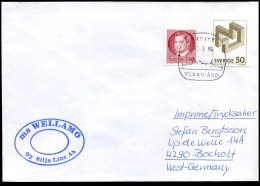 Swedish Cover, MS "Wellamo" - Storia Postale