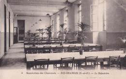 91) RIS - ORANGIS - SANATORIUM DES CHEMINOTS - LE  REFECTOIRE - ( 2 SCANS ) - Ris Orangis