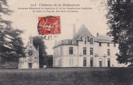 92) CHATEAU DE LA MALMAISON - ANCIENNE RESIDENCE DE NAPOLEON ET JOSEPHINE - LE CEDRE , CHAPELLE - AILE DROITE - 1908 - Chateau De La Malmaison