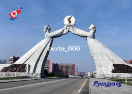North Korea Pyongyang Arch Of Reunification New Postcard - Corea Del Norte