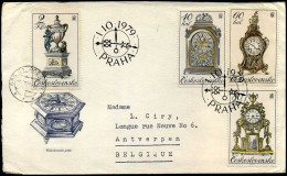 Czech Cover To Antwerp, Belgium - Storia Postale