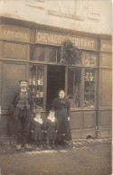 EPICERIE CHEVALIER DEBITANT - CARTE PHOTO A SITUER - Shops