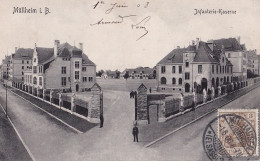 N20- MULLHEIM  I.  B. -  INFANTERIE - KASERNE - ANIMEE - EN 1908 - Müllheim