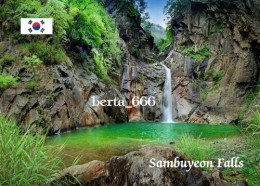 South Korea Sambuyeon Falls New Postcard - Korea (Zuid)