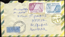 Brasil - Cover To Namur, Belgium - Cartas & Documentos