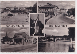 Z1-31) MURET - SOUVENIR - MULTIVUES  - EN 1957 - ( 2 SCANS ) - Muret