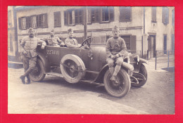 Auto-118A45  Carte Photo Une CHENARD WALKER, Militaires, Cpa  - PKW