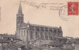 Z8-82) BEAUMONT DE LOMAGNE - L ' EGLISE - EN 1907 - Beaumont De Lomagne