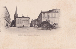 Z10-31) MURET - PLACE LAFAYETTE - HOTEL DE FRANCE - ( 2 SCANS ) - Muret