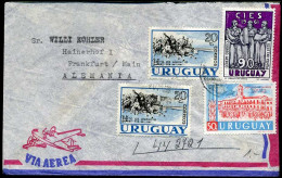 Uruguay - Cover To Frankfurt, Germany - Uruguay