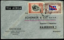 Uruguay - Cover To Hamburg, Germany - Uruguay