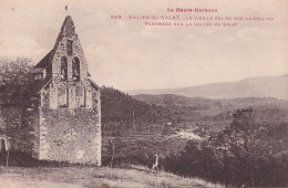 Z15-31) SALIES DU SALAT - LA VIEILLE EGLISE SUR LA COLLINE - PANORAMA SUR LA VALLEE DU SALAT - 2 SCANS - Salies-du-Salat