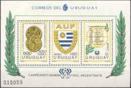Uruguay 1978, Football World Cup In Argentina, Block - 1978 – Argentine