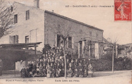 Z18-82) SAINT ANTONIN ( TARN ET GARONNE ) PENSIONNAT NOTRE DAME - ECOLE DES FILLES  - ECOLIERS - Saint Antonin Noble Val