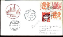 Switzerland - Cover To Montreal (and Back) - Storia Postale