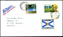 Canada - Cover To Beveren, Belgium - Cartas & Documentos