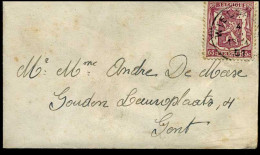 Kleine Envelop / Petite Enveloppe Naar Gent, Met N° 711 - 1935-1949 Small Seal Of The State