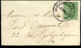 Kleine Envelop / Petite Enveloppe Met N° 137 - 1915-1920 Alberto I