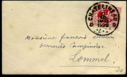 Kleine Envelop / Petite Enveloppe Met N° 282 - 1929-1937 Heraldieke Leeuw