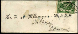 Kleine Envelop / Petite Enveloppe Met N° 425 - 1935-1949 Petit Sceau De L'Etat