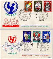 1153/58 - FDC - Unicef  #1  P85+P85a - 1951-1960