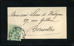 Kleine Envelop / Petite Enveloppe Met N° 45 - 1869-1888 Lion Couché (Liegender Löwe)