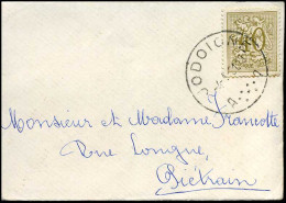 Kleine Envelop / Petite Enveloppe Met N° 853 - 1951-1975 Heraldischer Löwe (Lion Héraldique)