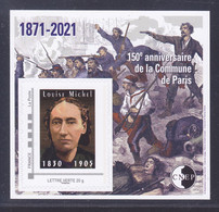 CNEP N° 86 NEUF ** MNH - SALON DE PRINTEMPS 2021, Louise Michel, TB, Bloc Adhésif, TB - CNEP