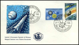 1376+1380 - FDC - Nat. Wetenschappelijk Patrimonium  #6 - 1961-1970