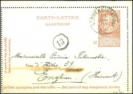 Kaartbrief / Carte-Lettre Front 1900 - Enveloppes-lettres