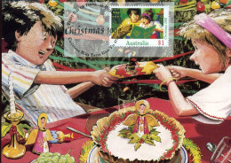 Australië  - MK - Kerstmis 1992  -  30-10-1992                           - Cartas Máxima