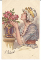 Colombo.  982-4.  Très Belle Carte. Femme Avec Vase - Colombo, E.