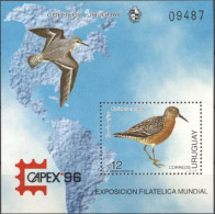 Uruguay 1996, International Stamp Exhibition CAPEX '96, Toronto, Canada, BF - Expositions Philatéliques