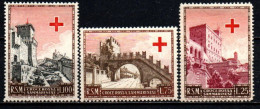 1951 - San Marino 369/71 Croce Rossa   ++++++ - Nuevos