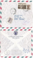 SCARCE !!!!!!!!! Ethiopia Commerce Airmail CV Italy 30oct1967 To Asmara Taxed (To Pay) With Postage Due C.10 On 4feb1967 - Ethiopie