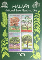 Malawi 1979 Tree Planting Day Trees Minisheet MNH - Trees